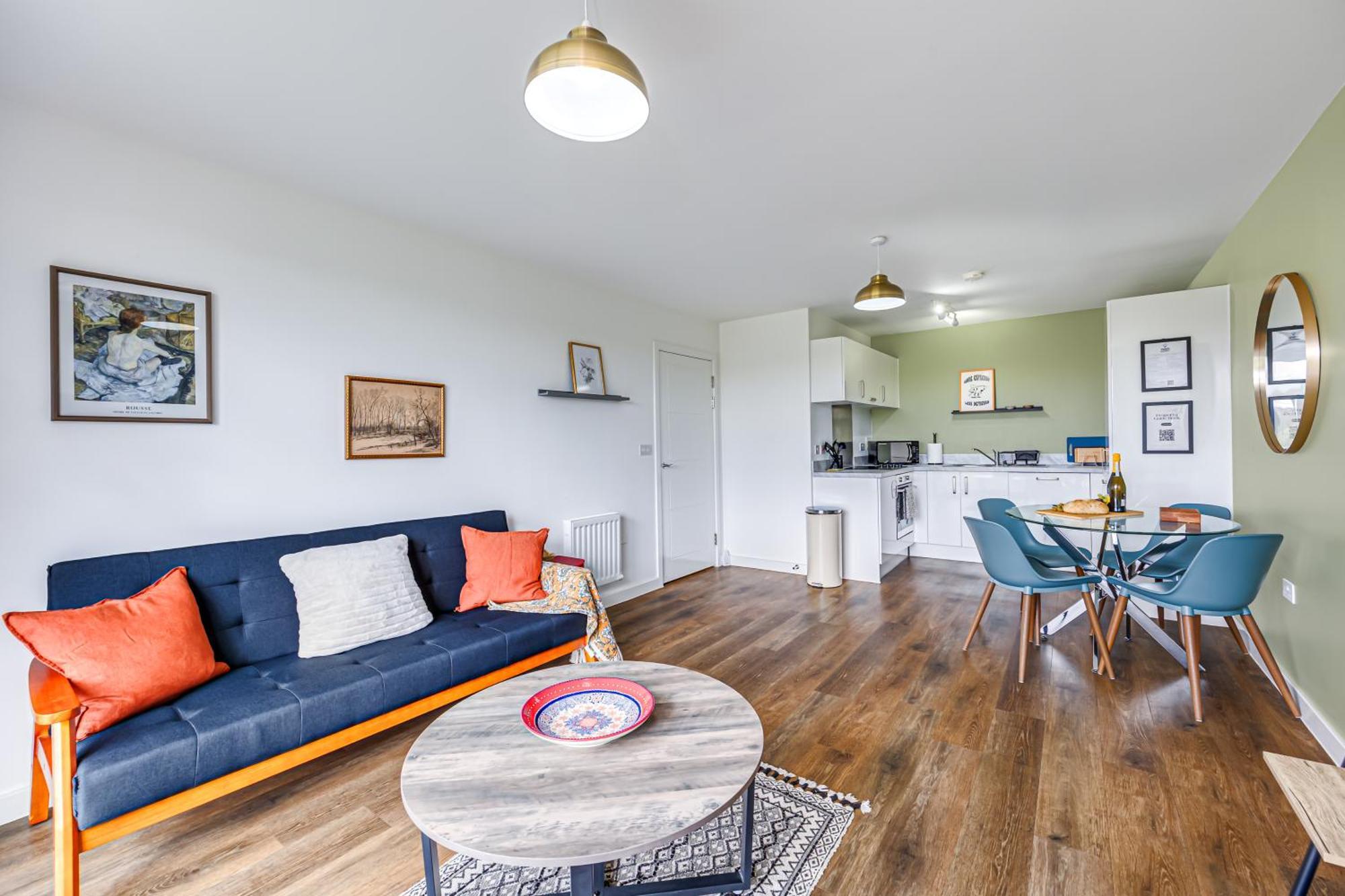Penthouse Apartment - City Centre - Secure Parking, Balcony, Self-Check-In, Fast Wifi And Smart Tv With Netflix By Yoko Property ミルトン・ケインズ エクステリア 写真